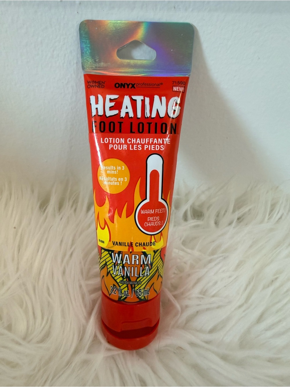 💫10/$25 • Onyx Professional Heating Foot Lotion in Warm Vanilla